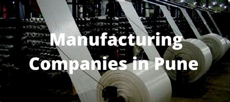 Top Food & Beverage Manufacturing companies in Pune.